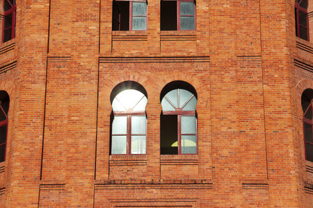 Lisbon / Portugal - 10 May 2015: The bullfighting stadium in Lisbon city, Portugalのeditorial素材
