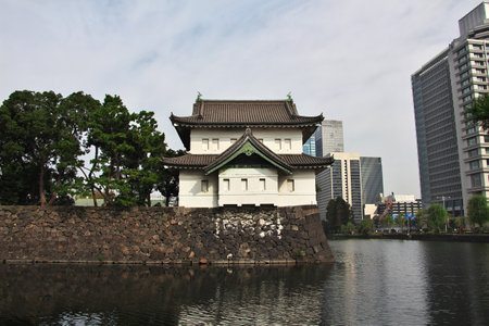 The Emperor palace in Tokyo, Japanのeditorial素材