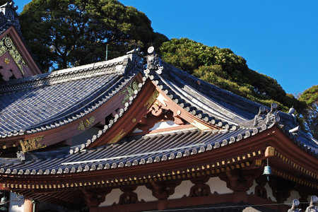 Hase-dera Temple in Kamakura of Japanのeditorial素材