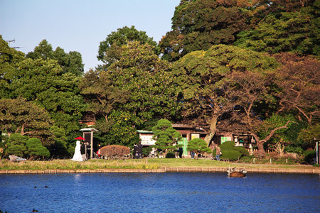 Sankeien Gardens in Yokohama of Japanのeditorial素材