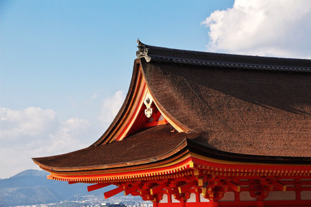 Kiyomizu-dera Temple in Kyoto of Japanのeditorial素材