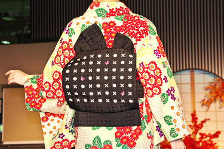 Kyoto / Japan - 07 Nov 2013: The natioanl Kimono, Kyoto, Japanのeditorial素材