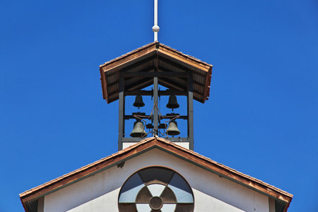 Santuario Santa Teresa de los Andes, the church in Chileのeditorial素材