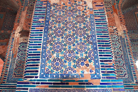 Thatta, Pakistan - 22 Mar 2021: Shah Jahan Masjid Thatta is a vintage mosque, Pakistanのeditorial素材