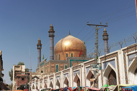 Shrine of Lal Shahbaz Qalandar in Sehwan Sharif, Pakistanのeditorial素材
