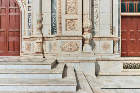 Bahawalpur, Pakistan - 26 Mar 2021: Al-Sadiq Mosque in Bahawalpur, Punjab province, Pakistanのeditorial素材