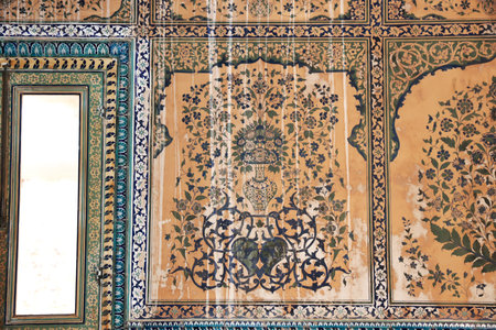 Derawar, Pakistan - 26 Mar 2021: The Abbasi Royal Graveyard close Derewar fort in Punjab province, Pakistanのeditorial素材