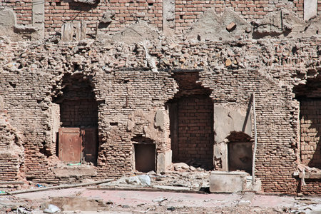The vintage house in Peshawar, Pakistanのeditorial素材