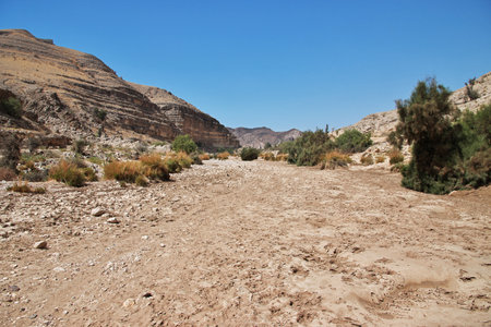 Ranikot Fort, Great Wall of Sindh, vinatge ruins in Pakistanのeditorial素材