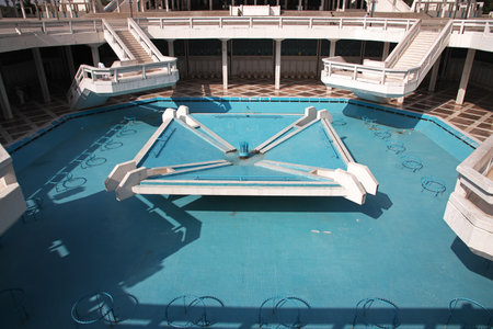 Faisal Mosque in Islamabad, Pakistanのeditorial素材