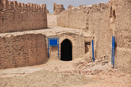 Kot Diji Fort, Fortress Ahmedabad in Khairpur District, Pakistanのeditorial素材