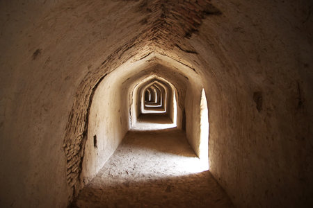 Kot Diji Fort, Fortress Ahmedabad in Khairpur District, Pakistanのeditorial素材