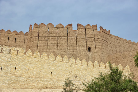 Kot Diji Fort, Fortress Ahmedabad in Khairpur District, Pakistanのeditorial素材
