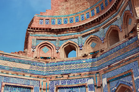 Uch Sharif, Ruins of centuries old Mausoleums near Bahawalpur, Pakistanのeditorial素材
