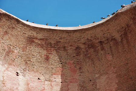 Uch Sharif, Ruins of centuries old Mausoleums near Bahawalpur, Pakistanのeditorial素材