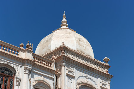 Sadiq Garh palace, a vintage building near Bahawalpur, Punjab province, Pakistanのeditorial素材