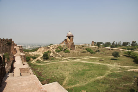 Rohtas Fort, Qila Rohtas fortress in province of Punjab, Pakistanのeditorial素材