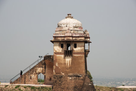 Rohtas Fort, Qila Rohtas fortress in province of Punjab, Pakistanのeditorial素材