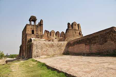 Rohtas Fort, Qila Rohtas fortress in province of Punjab, Pakistanのeditorial素材