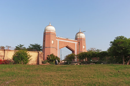 Multan, Pakistan - 26 Mar 2021: Qasim gate in Multan, Punjab province, Pakistanのeditorial素材