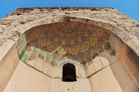 Tomb of Jahangir close Lahore, Punjab province, Pakistanのeditorial素材