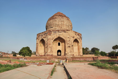 Tomb of Jahangir close Lahore, Punjab province, Pakistanのeditorial素材