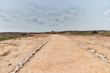 Archaeological Museum Banbhore near Karachi, Pakistanのeditorial素材