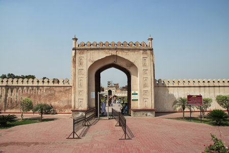 Lahore, Pakistan - 28 Mar 2021: Shalamar Gardens in Lahore, Punjab province, Pakistanのeditorial素材