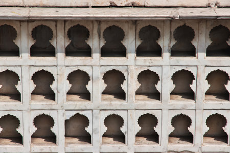 Shalamar Gardens in Lahore, Punjab province, Pakistanのeditorial素材