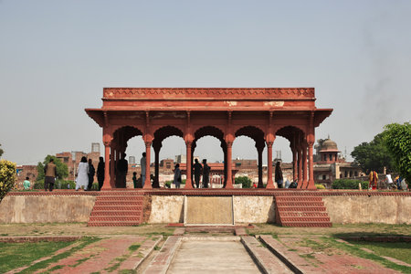 Lahore, Pakistan - 28 Mar 2021: Shalamar Gardens in Lahore, Punjab province, Pakistanのeditorial素材