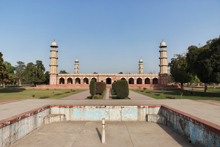 Tomb of Jahangir close Lahore, Punjab province, Pakistanのeditorial素材
