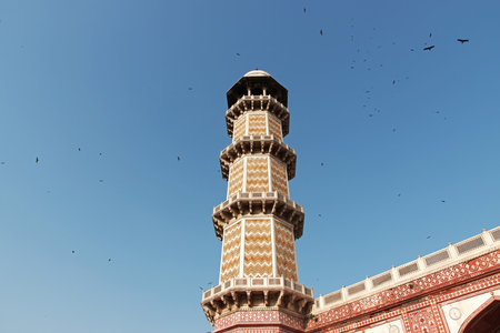 Tomb of Jahangir close Lahore, Punjab province, Pakistanのeditorial素材