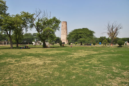 Hiran Minar complex in Sheikhupura close Lahore, Pakistanのeditorial素材