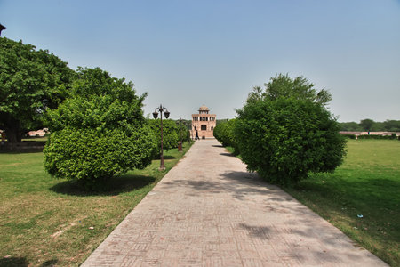 Hiran Minar complex in Sheikhupura close Lahore, Pakistanのeditorial素材