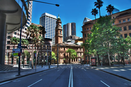 Sydney / Australia - 01 Jan 2019: Modern center of Sydney city, Australiaのeditorial素材