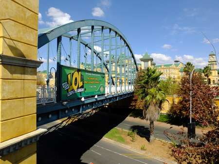 Johannesburg / South Africa - 28 Apr 2012: The casino in Gold Reef City, Johannesburg, South Africaのeditorial素材