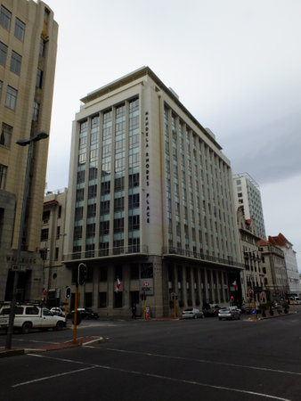 Cape town / South Africa - 29 Apr 2012: The street in Cape town, South Africaのeditorial素材