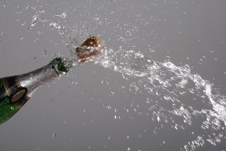 Wine filling a glassの写真素材