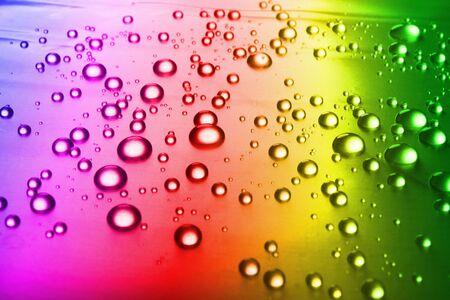 water drop for background rainbow