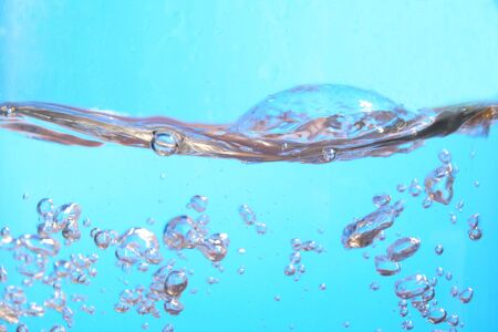 Bubbles, water waves 