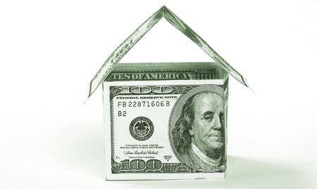 bank money houseの写真素材