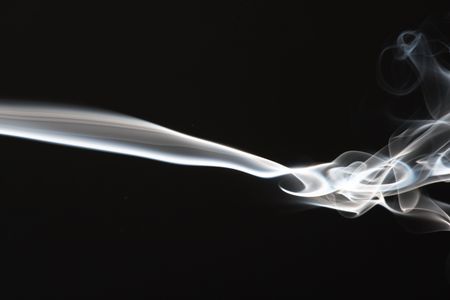 Streams of a smokeの写真素材