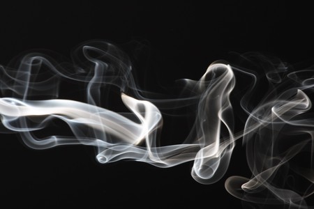 Streams of a smokeの写真素材