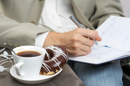 Business a lunchの写真素材