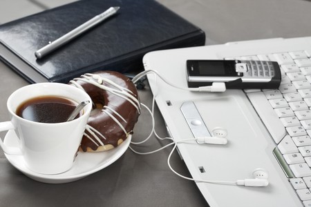 Business a lunchの写真素材