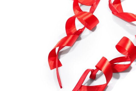 Celebratory tapesの写真素材