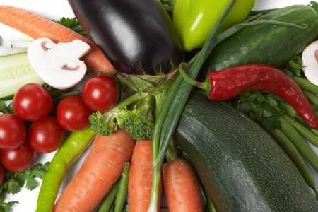 low-calorie vegetablesの写真素材
