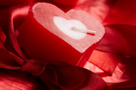 Romantic  candleの写真素材