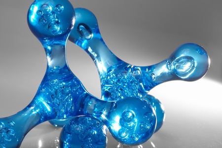 Molecular backgroundの写真素材