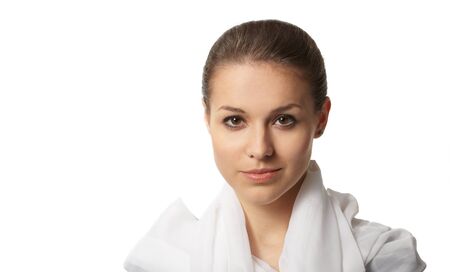 Portrait of pretty girlの写真素材